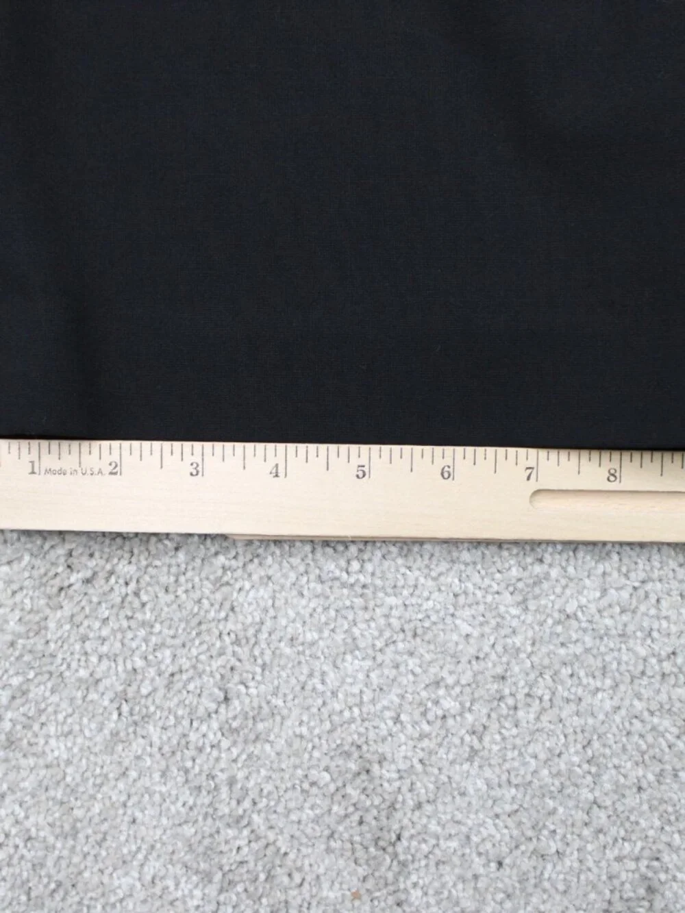 Banana Republic Pants Mens 34x34 Black Dawson Flat Front Wool Stretch Straight